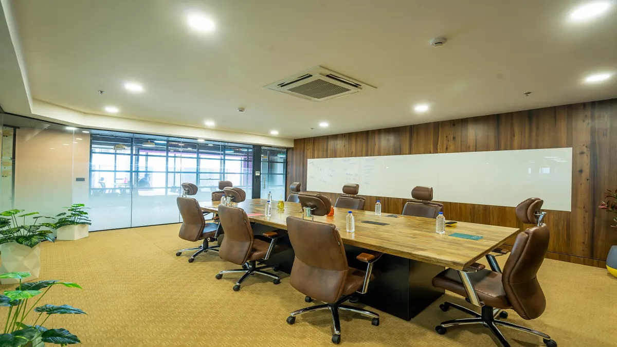 12 Seater Conference Room in Vastrapur - DevX Coworking | GoSpace 4200