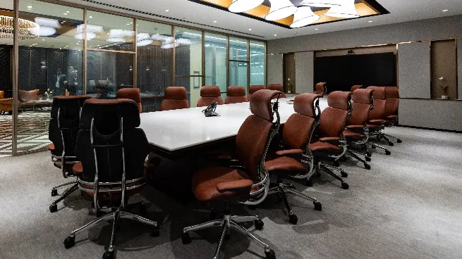  16 Seater Board Room in Bandra East - The Executive Centre Maker Maxity | GoSpace 7275