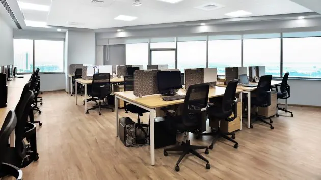 10 Seater Private Cabin in Bidhannagar - AWFIS Godrej Waterside Salt Lake | GoOffice 4370