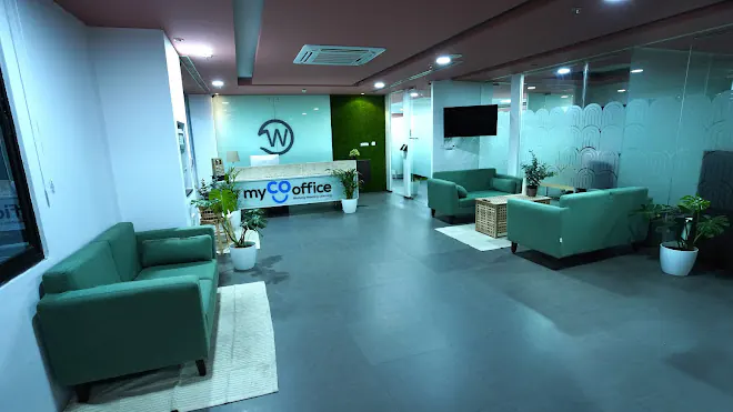 Meeting room at MyCoOffice Coworking Space, Kukatpally