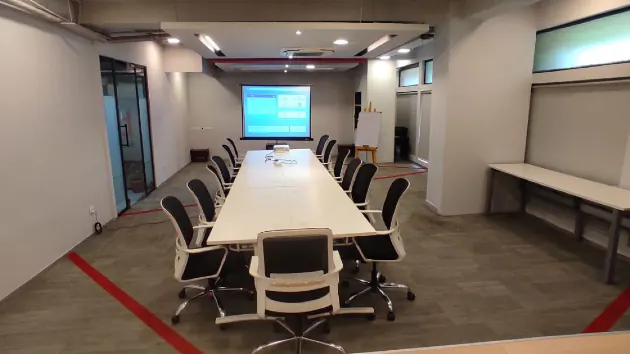 14 Seater Conference Room in Park Street - My Cube Coworking | GoSpace 4069