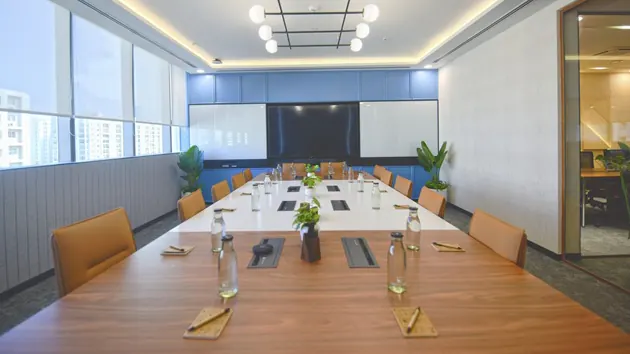18 Seater Conference Room in Indiranagar - IndiQube Echo Point | GoSpace 4519
