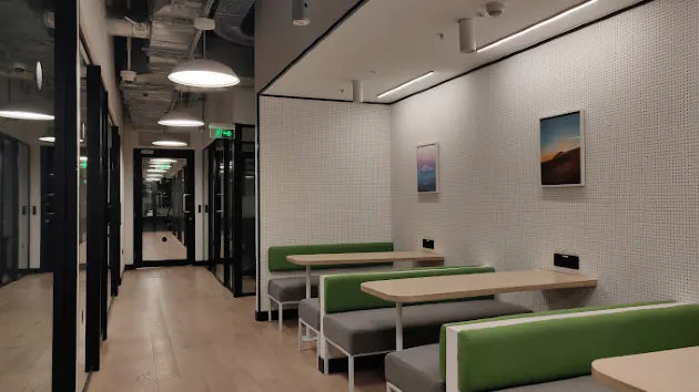 2 Seater Meeting Room in Cybercity - WeWork DLF Forum | GoSpace 8593