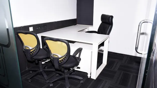 3 Seater Private Cabin in Udyog Vihar - BrassWorks | GoOffice 8414