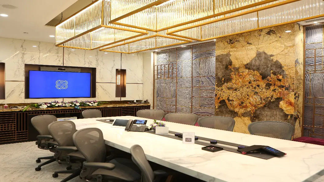 20 Seater Meeting Room in Bandra East - The Executive Centre Parinee Crescenzo MPC | GoSpace 7279