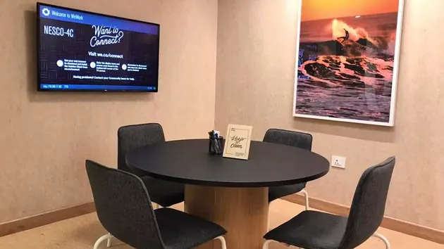 4 Seater Meeting Room in Goregaon - WeWork NESCO IT Park | GoSpace 7876