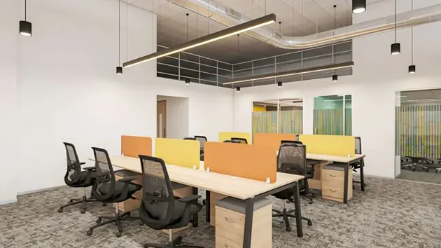 4 Seater Private Cabin in MG Road - AWFIS The Estate Building | GoOffice 20602
