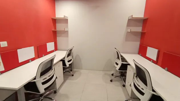 4 Seater Private Cabin in Park Street - My Cube Coworking | GoOffice 4134