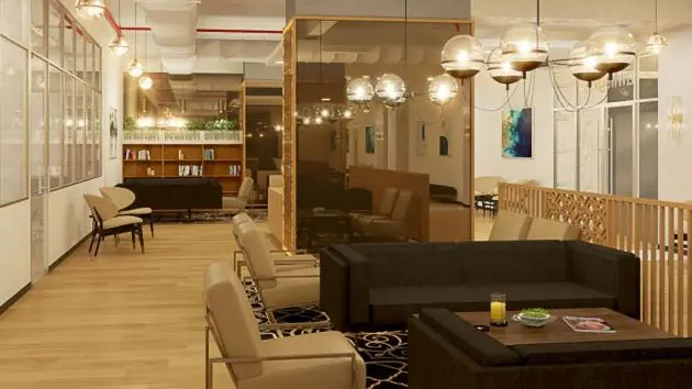 4 Seater Private Cabin in Sector V - AWFIS Eco Centre | GoOffice 4357