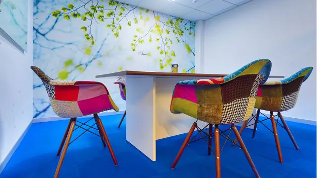 5 Seater Meeting Room in Sector 39 - IndiQube Unitech Cyber Park | GoSpace 8826