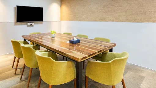 6 Seater Meeting Room in Ambience Mall - AWFIS Ambience Mall | GoSpace 8353