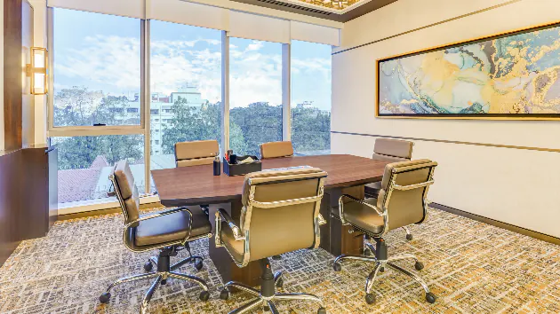 6 Seater Meeting Room in Sector V - AWFIS Eco Centre | GoSpace 4131