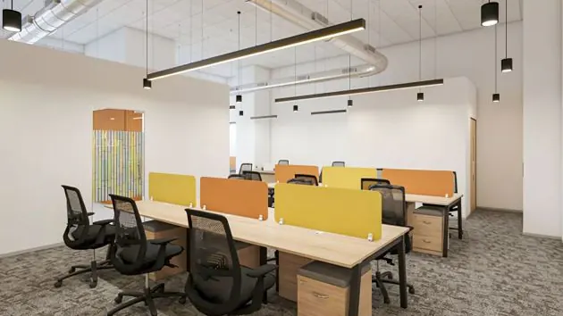 6 Seater Private Cabin in MG Road - AWFIS The Estate Building | GoOffice 20603