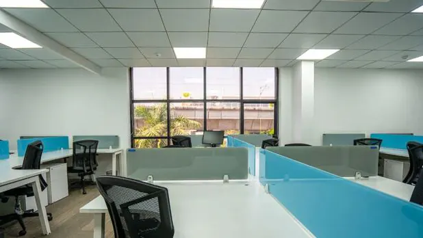 6 Seater Private Cabin  in Ekkatuthangal - Smartworks Bharati Vilas | GoOffice 1762