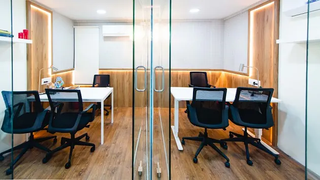 6 Seater Private Cabin  in HSR Layout - BHIVE Business Lounge, HSR | GoOffice 20810