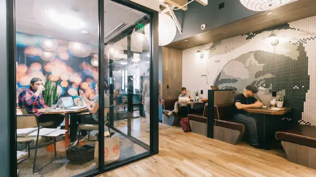 6 Seater Private Cabin  in Sector 16B - WeWork Berger Delhi One | GoOffice 8736