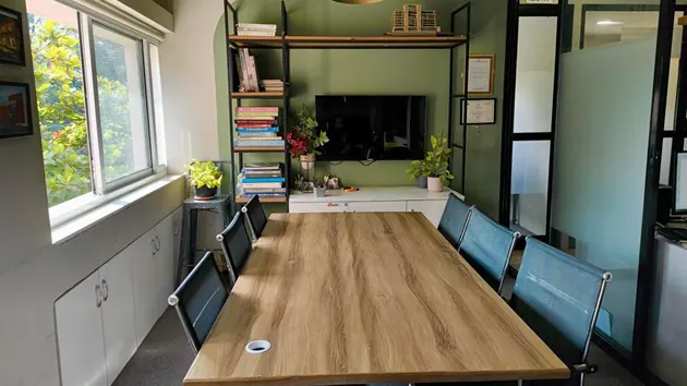 8 Seater Conference Room in Shivajinagar - ScaleUp Coworking | GoSpace 6677