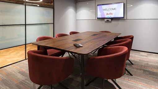 8 Seater Meeting Room in Kondapur - AWFIS Lorven Tiara | GoSpace 3298
