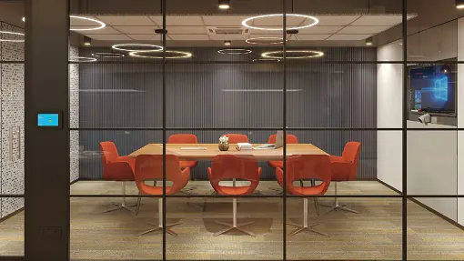 8 Seater Meeting Room in Sector 62 - AWFIS Majestic Signia | GoSpace 8712