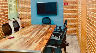 8 Seater Meeting Room in Sector 18 - Nimble Cowork | GoOffice 8447