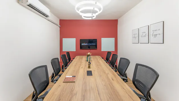 8 Seater Meeting Room  in Teynampet - Atrium Coworks | GoSpace 1702