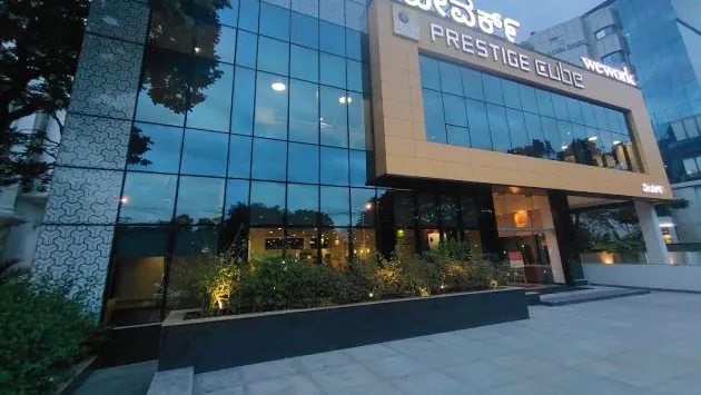 8 Seater Private Cabin in Adugodi - WeWork Prestige Cube | GoOffice 20546