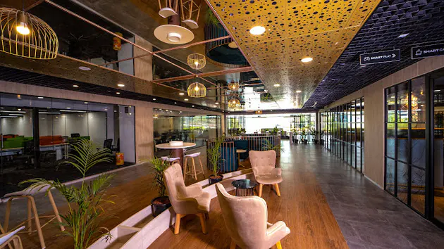 8 Seater Private Cabin in HITEC City - Smartworks Raheja Mindspace | GoOffice 3539