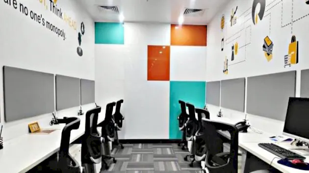 8 Seater Private Cabin in Viman Nagar - Synergy Office Spaces | GoOffice 5096