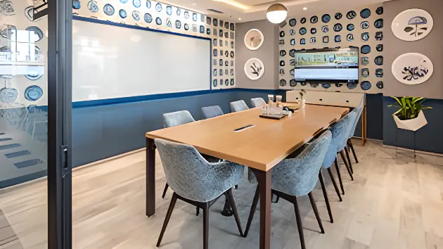 9 Seater Meeting Room in Aerocity - Cowrks Aerocity | GoSpace 7418