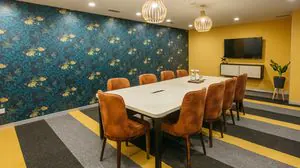 9 Seater Meeting Room in Sector 24 - Cowrks Cybercity | GoSpace 8521