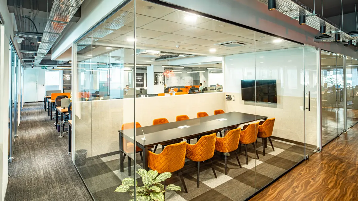 10 Seater Conference Room in Goregaon West - YesssWorks 271 Business Park | GoSpace 8513