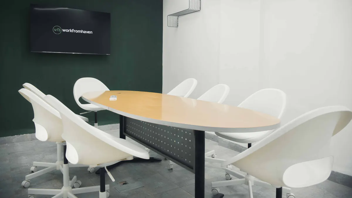 8 Seater Conference Room in Cantonment - WorkFromHaven | GoSpace 4047