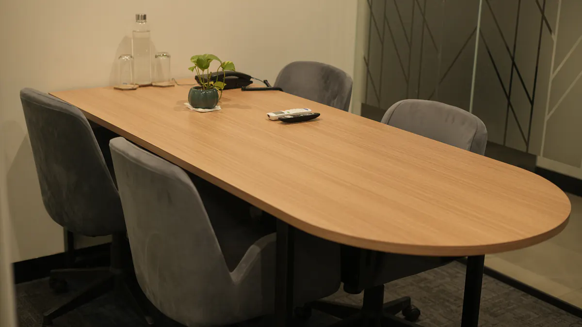 4 Seater Conference Room in Ernakulam - InnerSpace Coworking UB Business Centre  | GoSpace 4263
