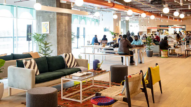 Open Desks in Sector 43 - WeWork Two Horizon Centre | GoOffice 8310