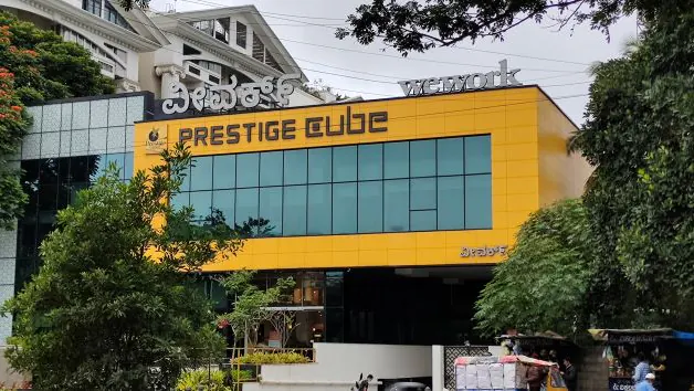 Open Desk at WeWork Prestige Cube, Adugodi