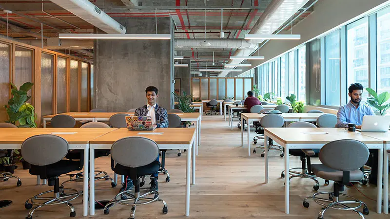 Open Desks in Financial District - WeWork Rajapushpa Summit | GoOffice 3275