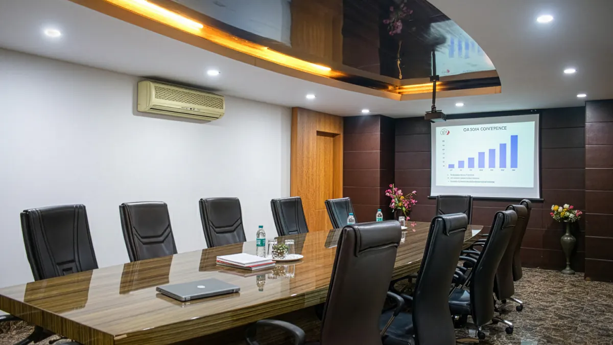 12 Seater Conference Room in Civil Lines - SKG Coworking | GoSpace 22046
