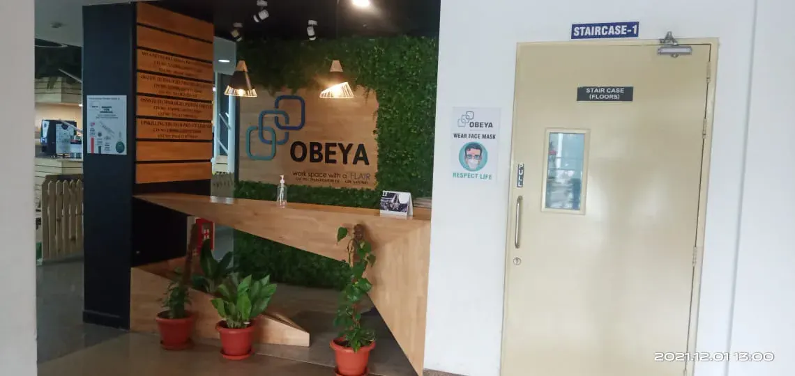 Private cabin at Obeya Spruce OOR, Kaverappa Layout