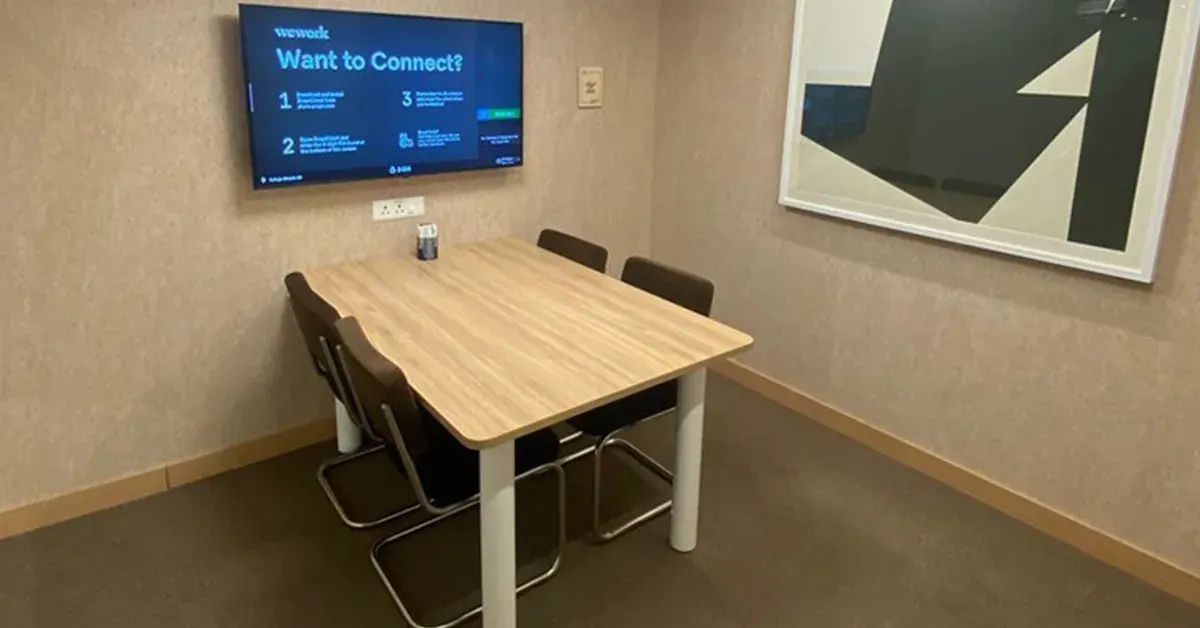 4 Seater Meeting Room in Kalyani Nagar - WeWork Raheja Woods | GoSpace 40127