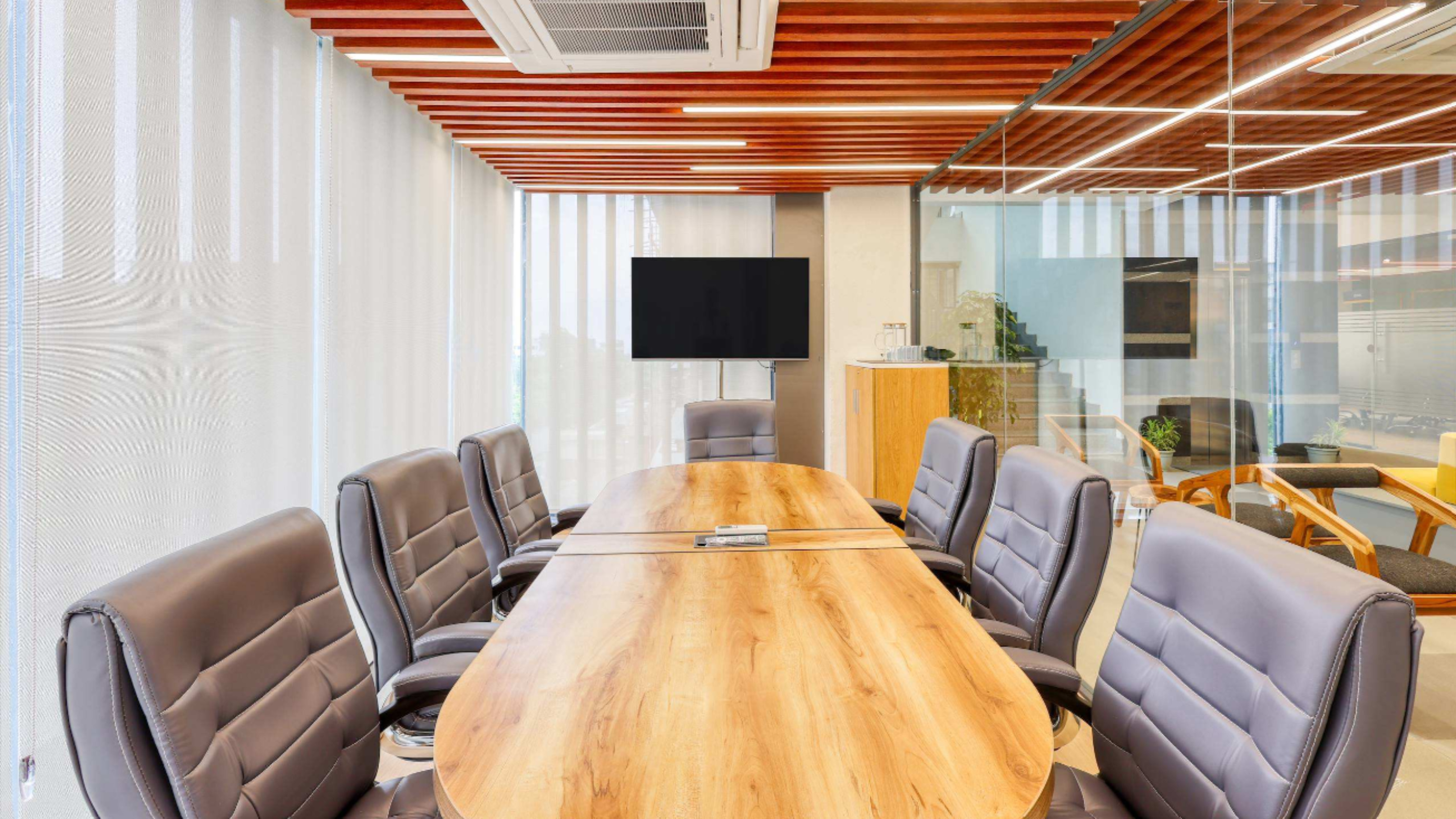 8 Seater Meeting  Room  in Sahastradhara Road - iKSANA Workspaces CPL-1 Tower | GoSpace 25016