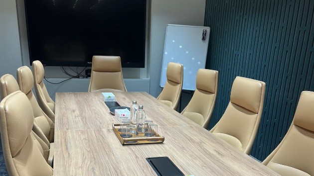 Meeting room at Incuspaze UB City, Ashok Nagar