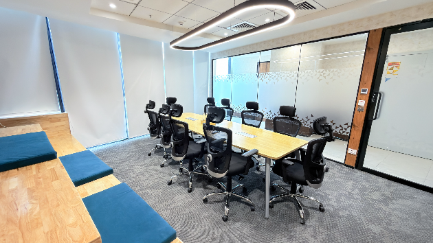 Meeting room at iSprout Minaas Commercial Center, Gachibowli
