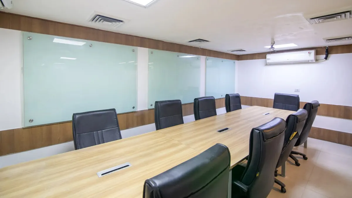 10 Seater Conference Room in MG Road - Team Co.work Spaces | GoSpace 8504