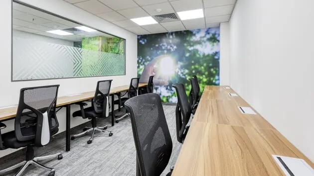 12 Seater Private Cabin in Sector 62 - India Accelerator Noida | GoOffice 8976