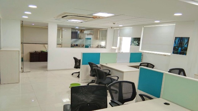 GoOffice 1235 - Dhwarco Coworking - 10 Seater Private Cabin | Coworking ...