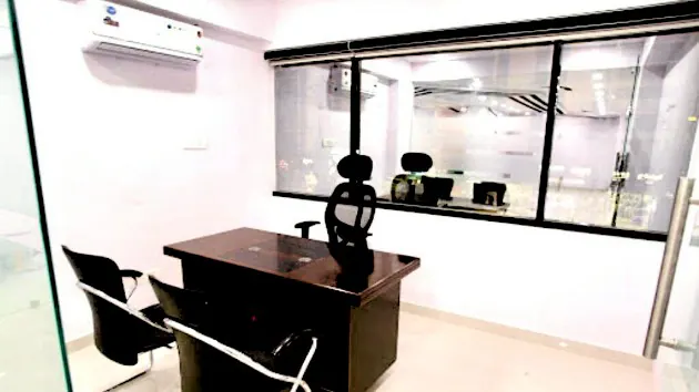3 Seater Private Cabin in Banjara Hills - VUnite Business World | GoOffice 3160
