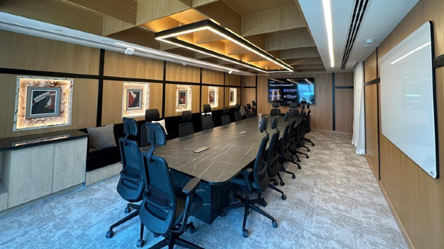 18 Seater Conference Room  in Aerocity - WeWork Bharti Worldmark 6 | GoSpace 8768