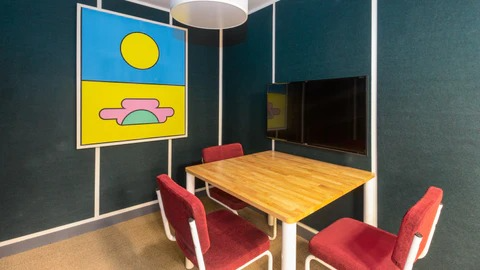 GoSpace 7366 3 Seater Meeting Room