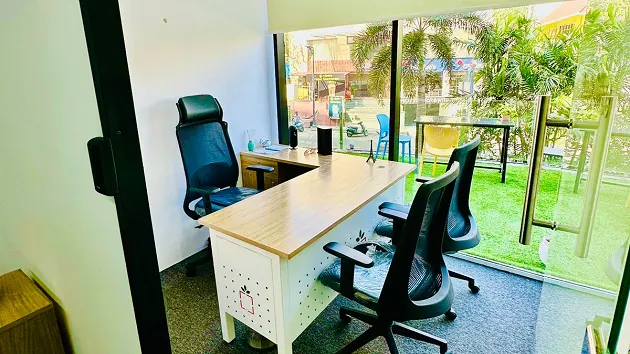 3 Seater Private Cabin in Maharani Peta - Orange Business Centre | GoOffice 4166
