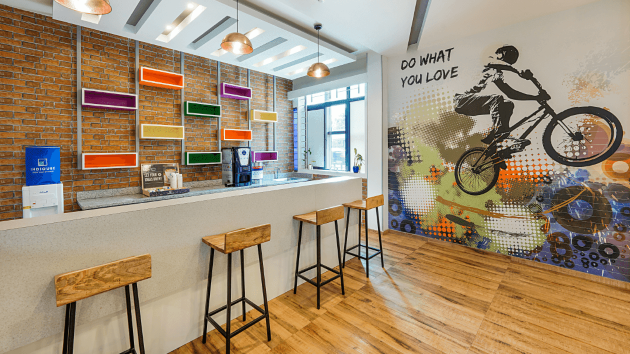 Meeting room at Indiqube Helios, In Helios Business Park